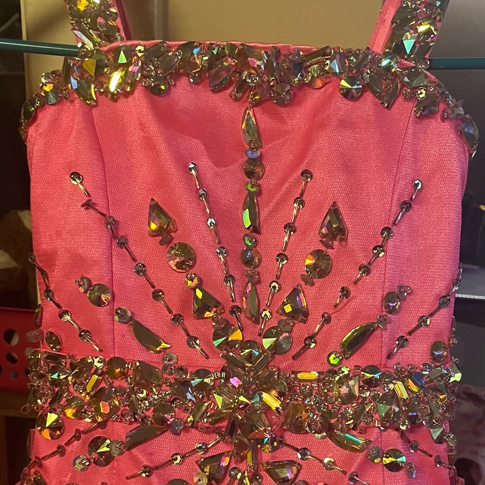 Beautiful Rachael Allen Little Angels Pageant Dress. - Picture 2 of 6